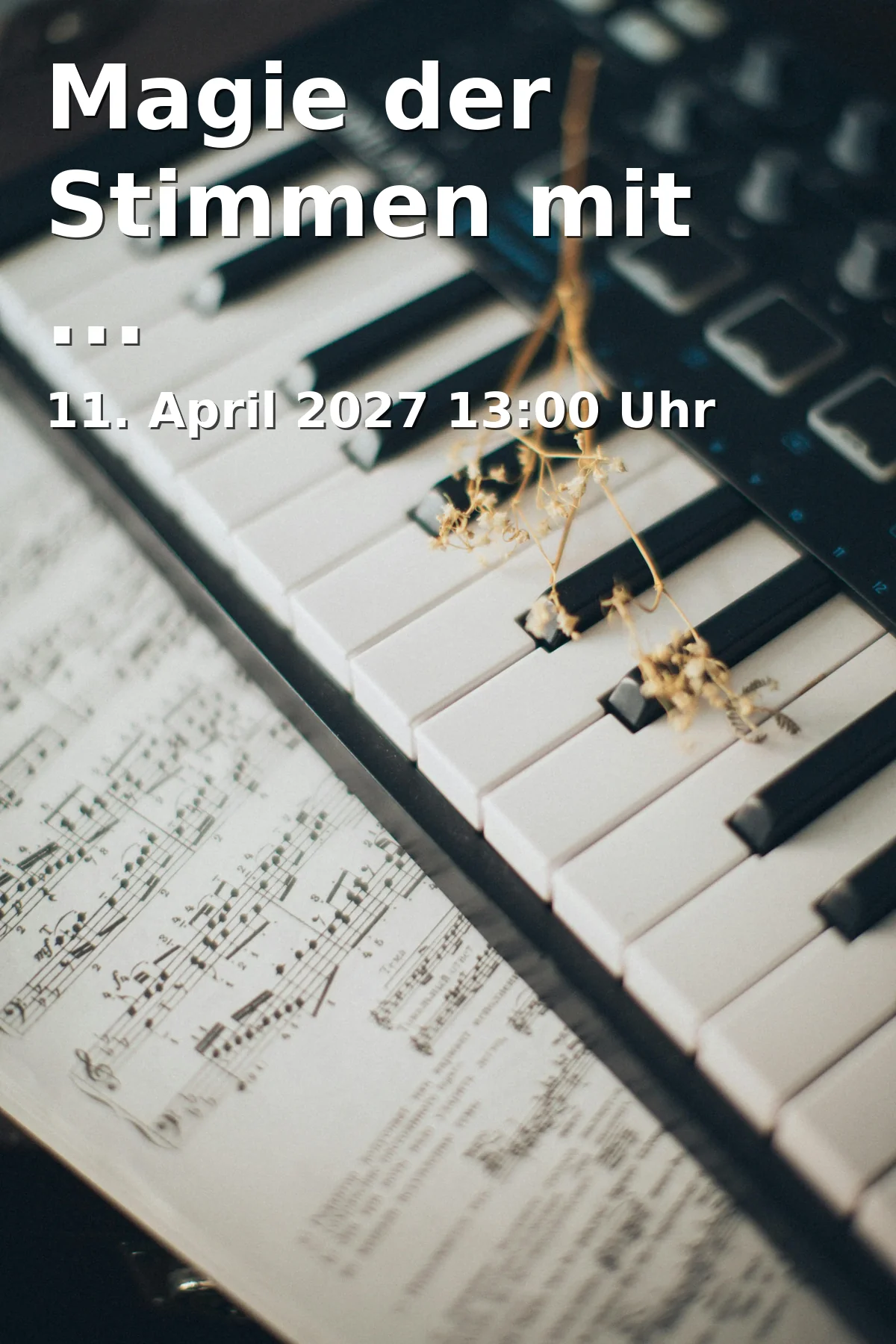 Event: Magie der Stimmen mit SonntagsShopping