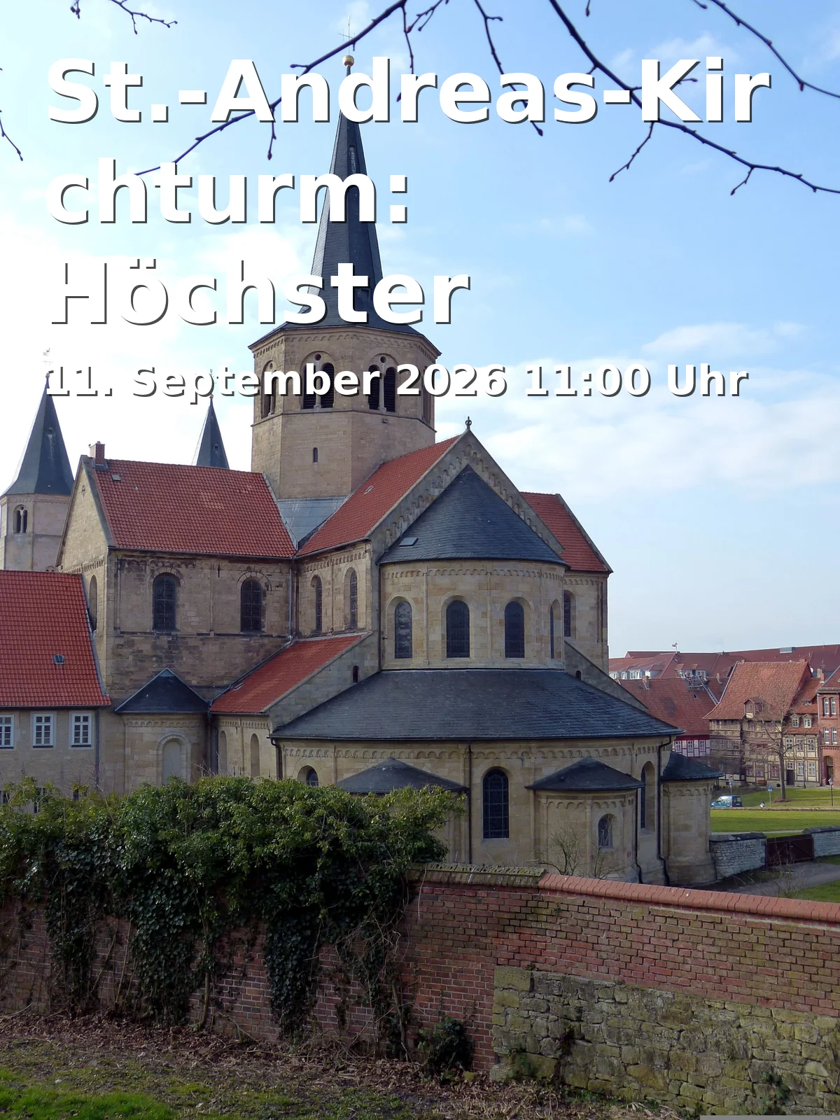 Event: St.-Andreas-Kirchturm: Höchster Kirchturm Niedersachsens erleben