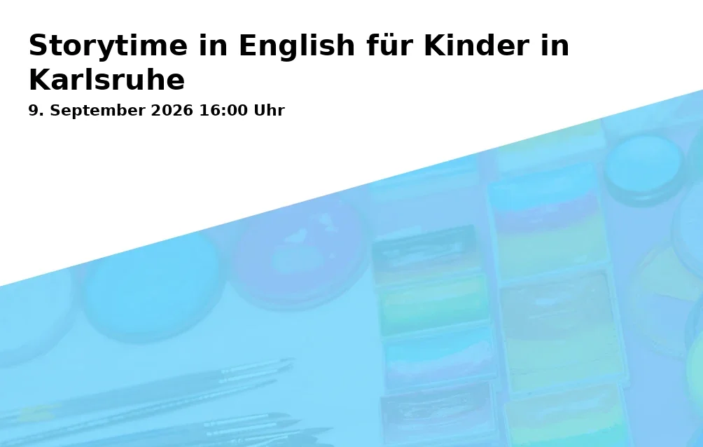 Storytime in English für Kinder in Karlsruhe