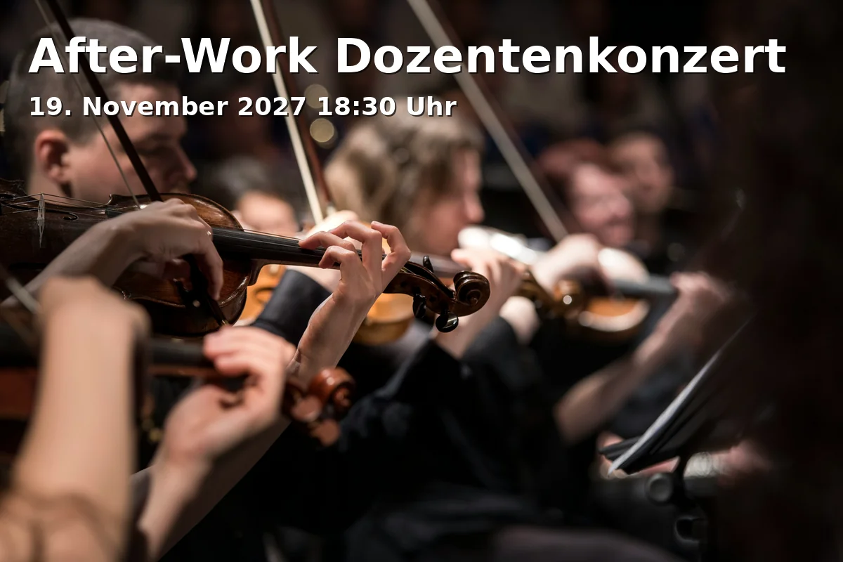 After-Work Dozentenkonzert