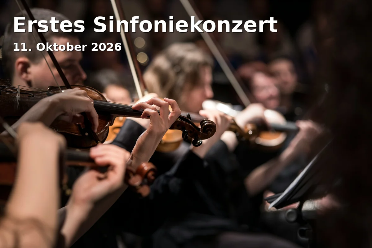 Event: Erstes Sinfoniekonzert in Stadttheater Hildesheim, Theaterstraße 6, 31141 Hildesheim on 11. Oktober 2026