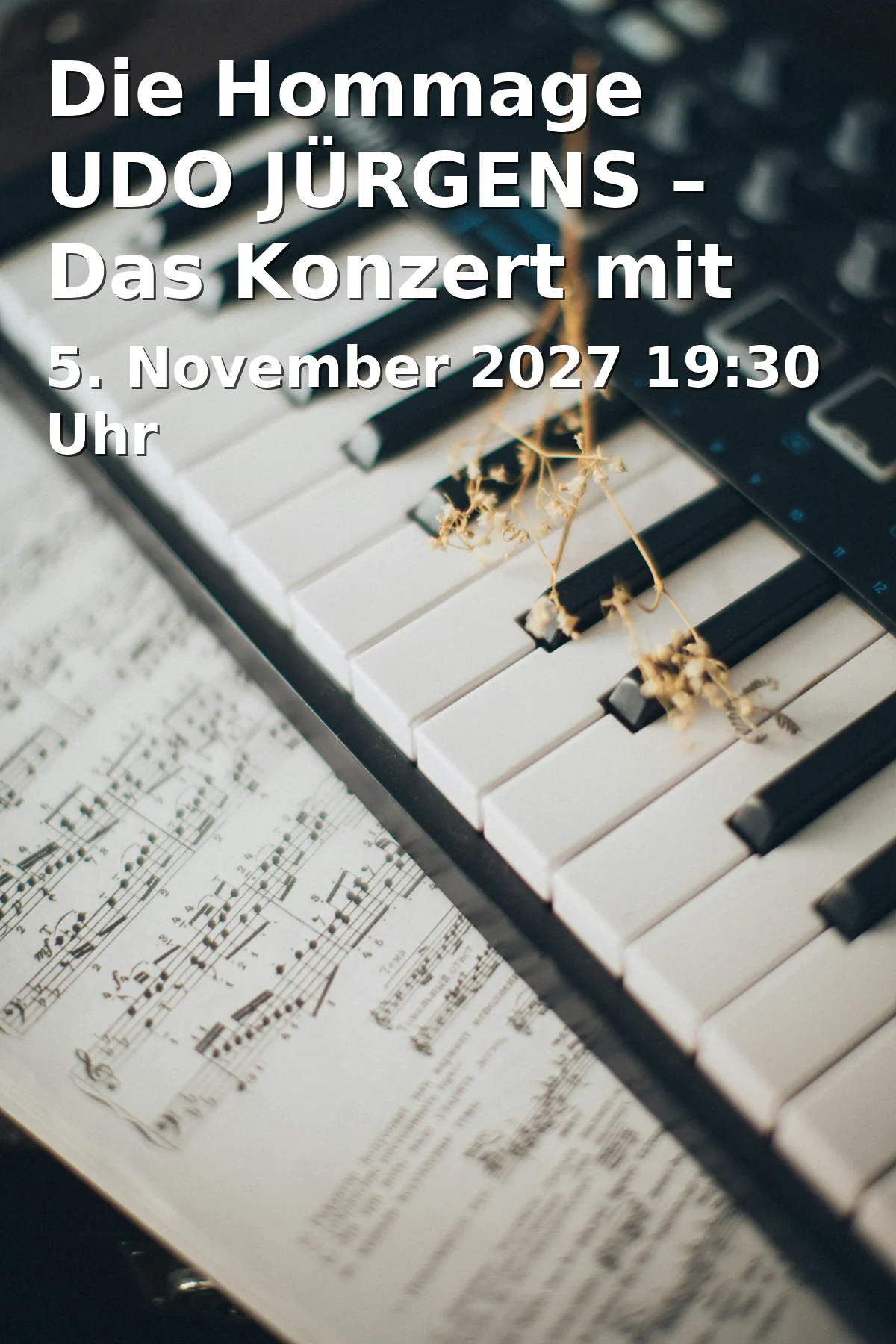 Die Hommage UDO JÜRGENS – Das Konzert mit Alex Parker