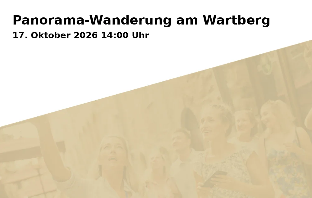 Event: Panorama-Wanderung am Wartberg