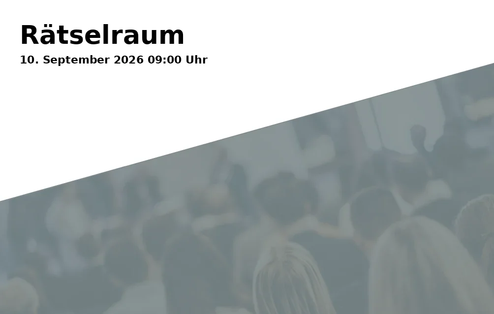 Event: Rätselraum in Katholische Familienbildungsstätte Koblenz, Thielenstraße 13, 56073 Koblenz on 10. September 2026