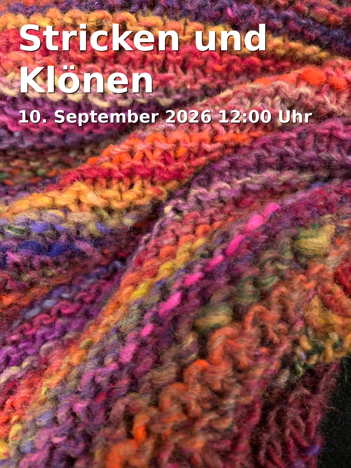 Stricken und Klönen