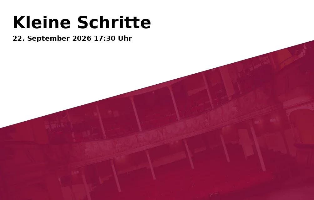 Event: Kleine Schritte