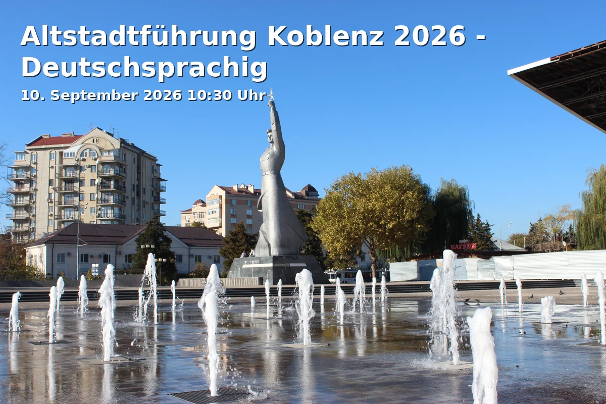 Event: Altstadtführung Koblenz 2026 - Deutschsprachig