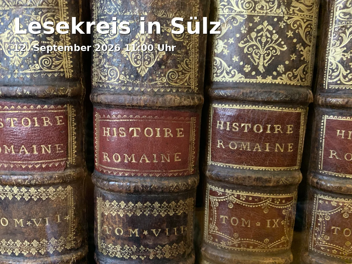 Event: Lesekreis in Sülz