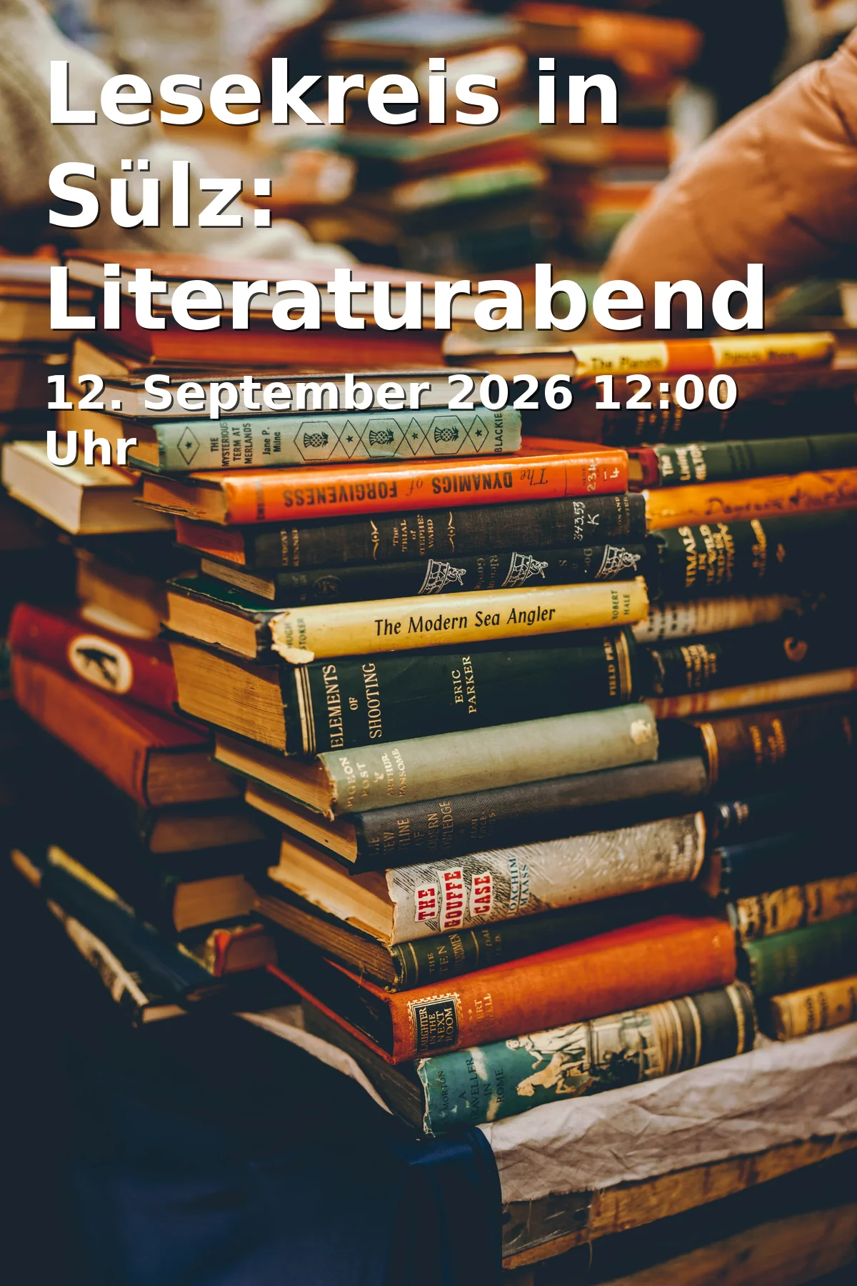 Event: Lesekreis in Sülz: Literaturabend in der Stadtteilbibliothek in Wichterichstraße 1, 50937 Köln on 12. September 2026