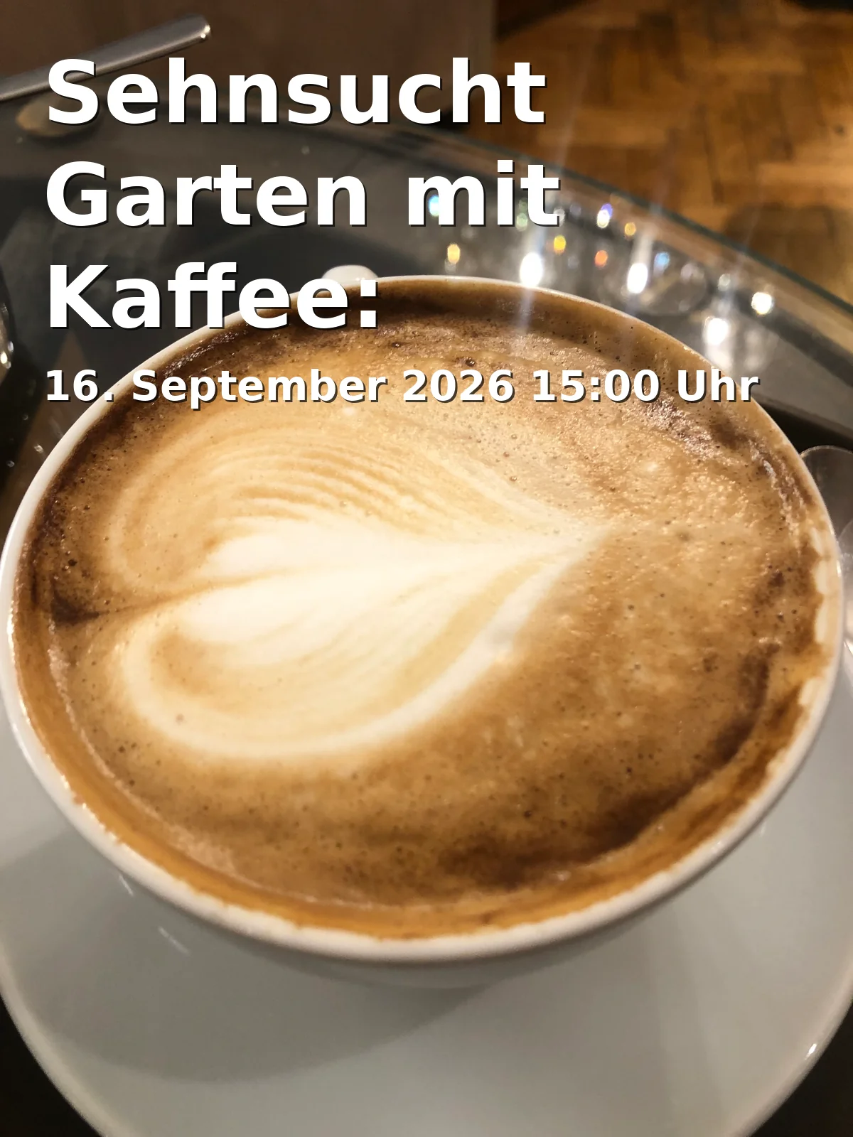 Event: Sehnsucht Garten mit Kaffee: Wirtschaftswunderzeit für Senioren