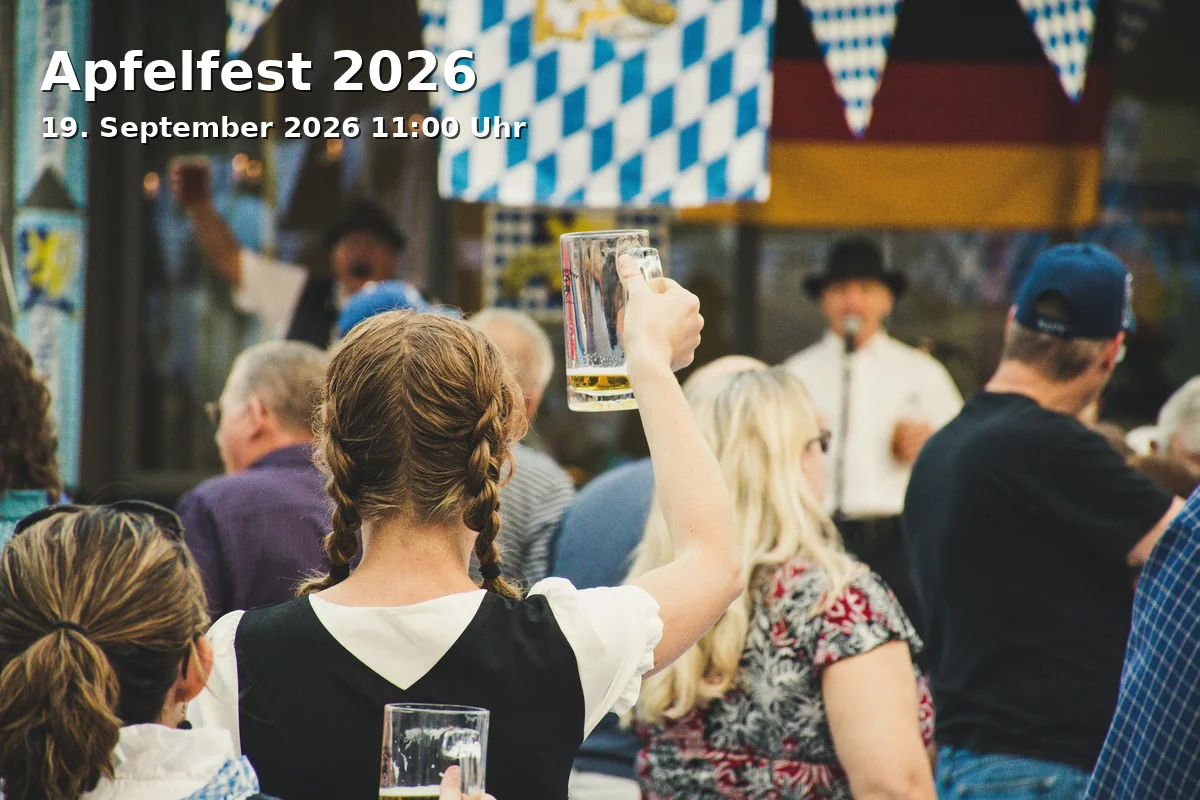Event: Apfelfest 2026 in Russische Kolonie 2, 14469 Potsdam on 19. September 2026