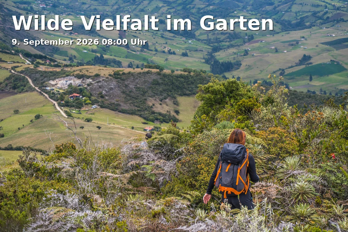 Event: Wilde Vielfalt im Garten in Botanischer Garten, Loschgestr. 1, 91054 Erlangen on 9. September 2026