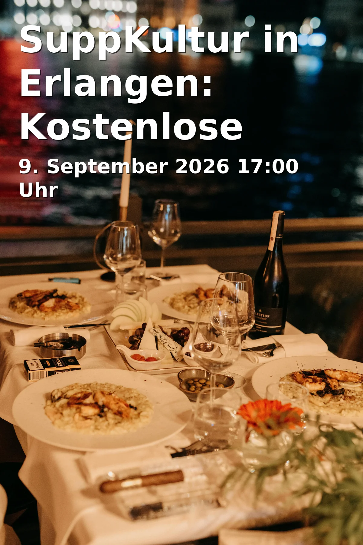 SuppKultur in Erlangen: Kostenlose Mahlzeit und Begegnung