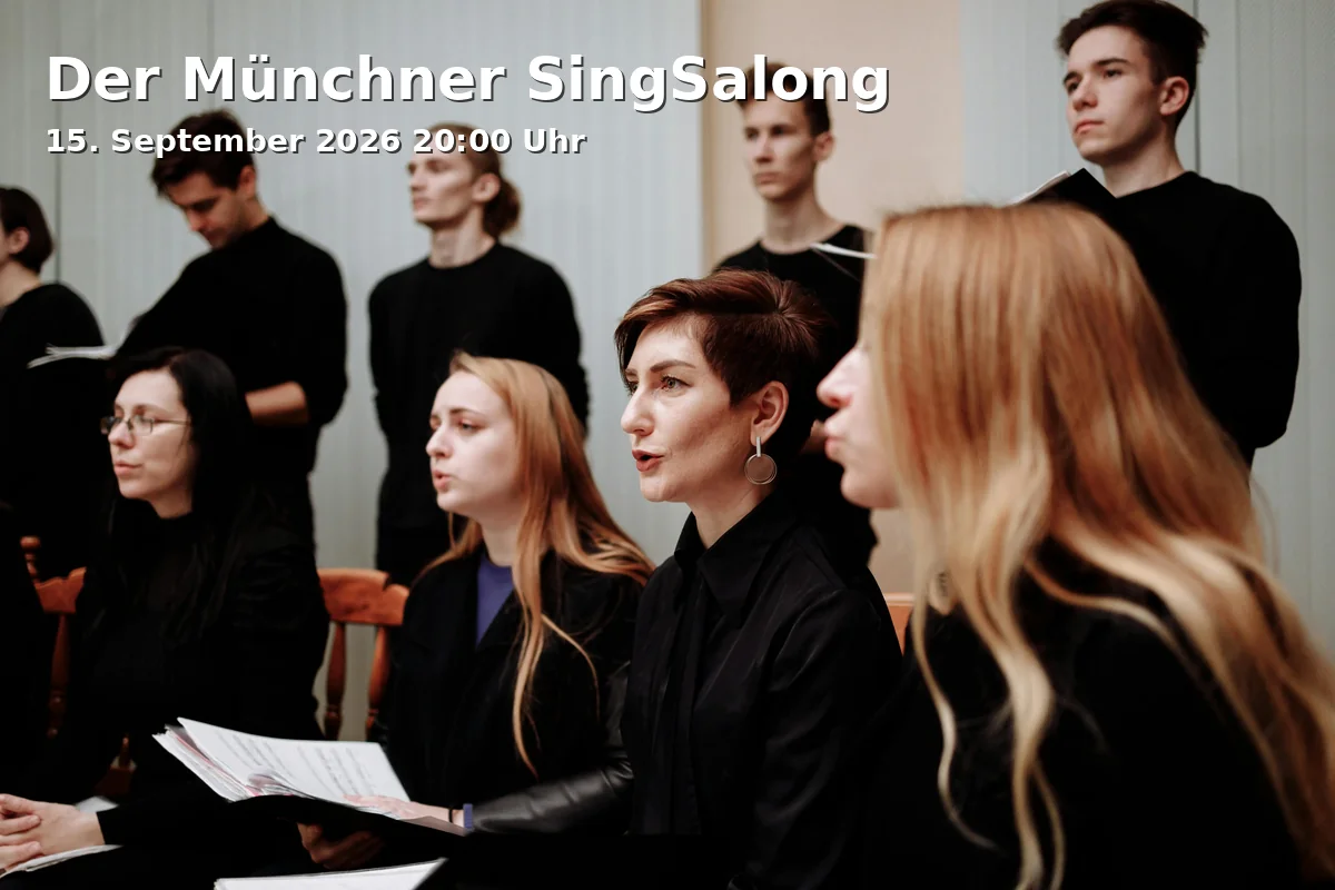 Event: Der Münchner SingSalong in Theater Drehleier, Rosenheimer Straße 123, 81667 München on 15. September 2026