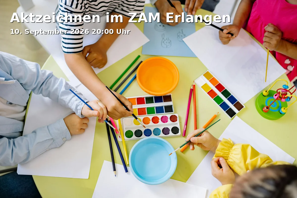 Event: Aktzeichnen im ZAM Erlangen