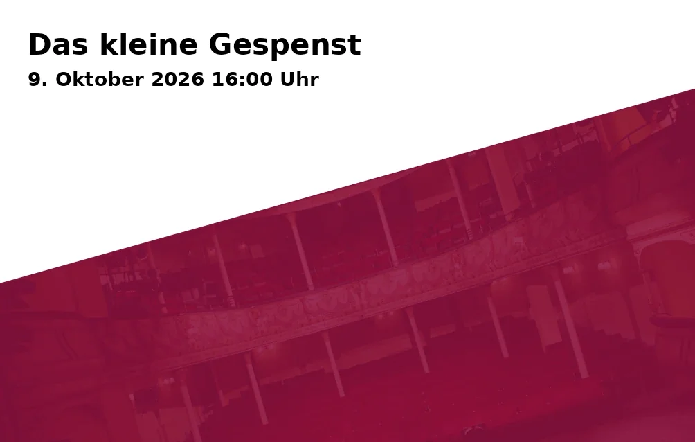 Event: Das kleine Gespenst in Augsburger Puppenkiste, Spitalgasse 15, 86150 Augsburg on 9. Oktober 2026