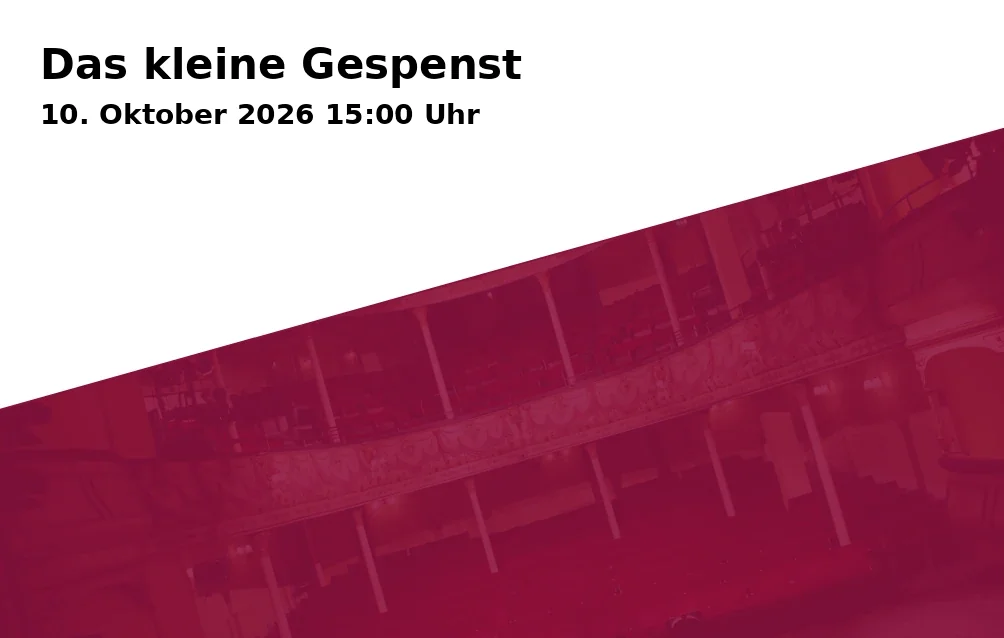 Event: Das kleine Gespenst in Augsburger Puppenkiste, Spitalgasse 15, 86150 Augsburg on 10. Oktober 2026