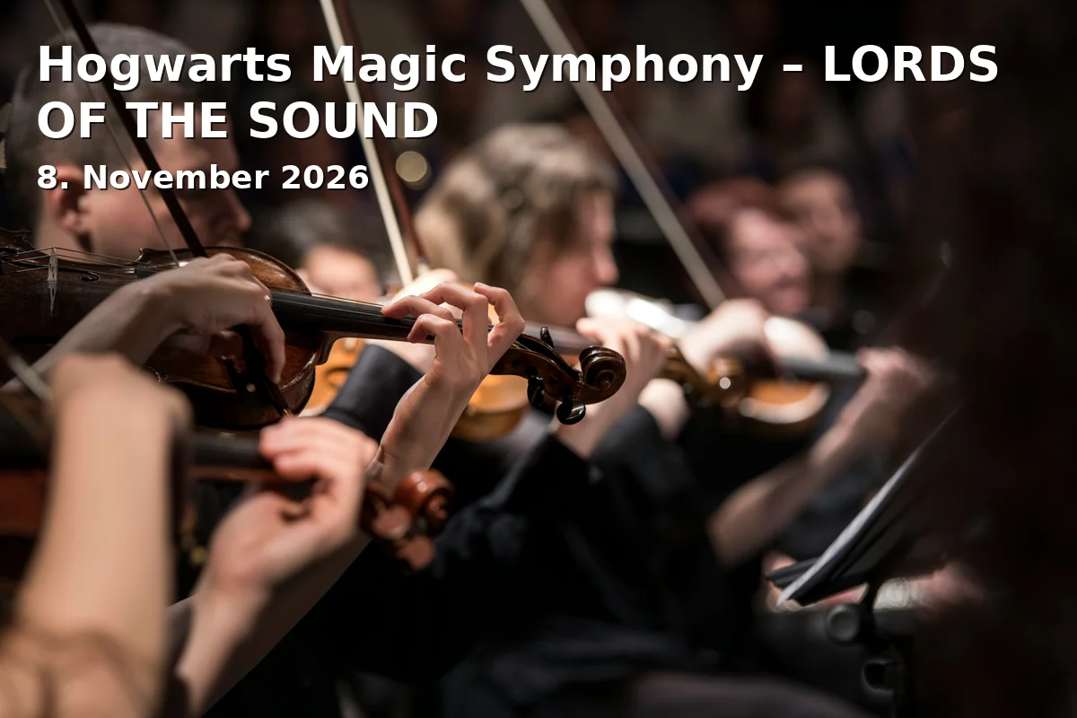 Event: Hogwarts Magic Symphony – LORDS OF THE SOUND in Joseph-von-Fraunhofer-Halle, Steinerthorstraße 4, 94315 Straubing on 8. November 2026