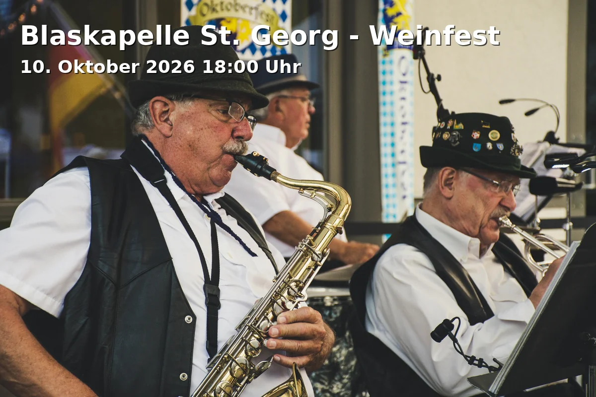 Event: Blaskapelle St. Georg - Weinfest