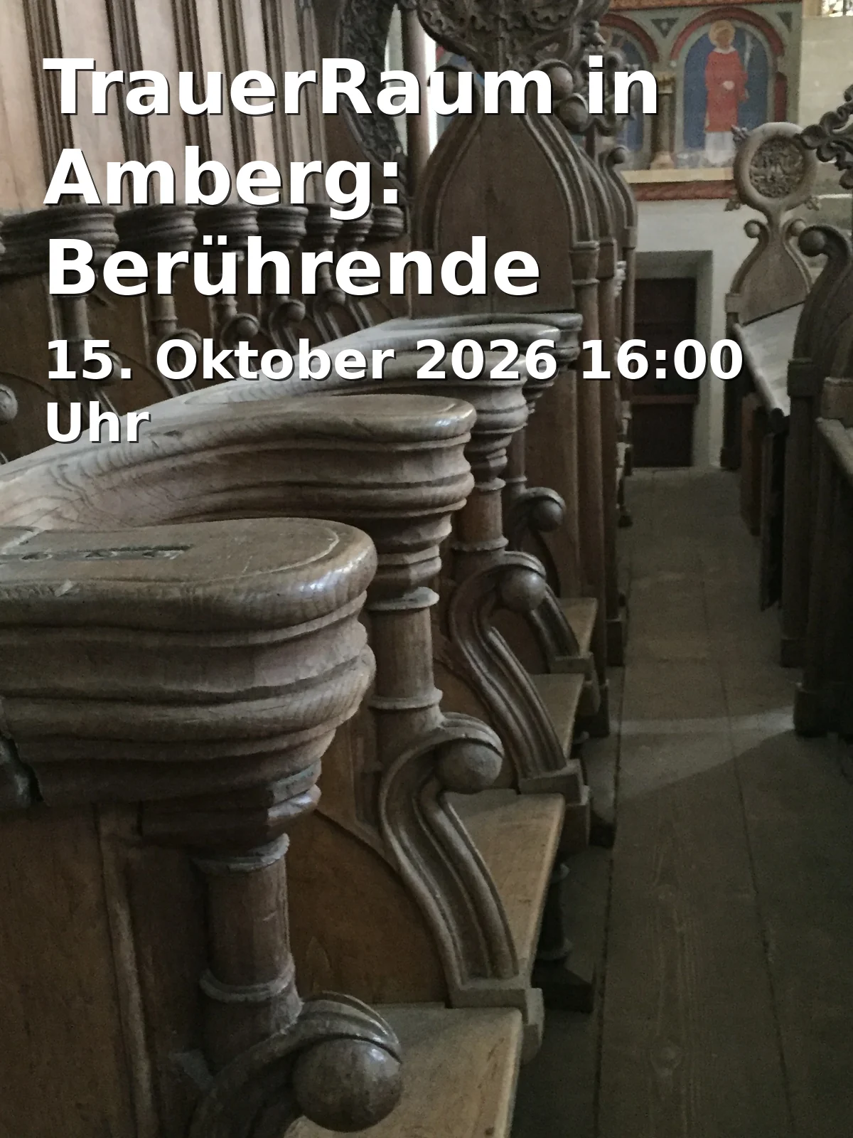 Event: GriefSpace in Amberg: Touching Exhibition in the Paulaner Church