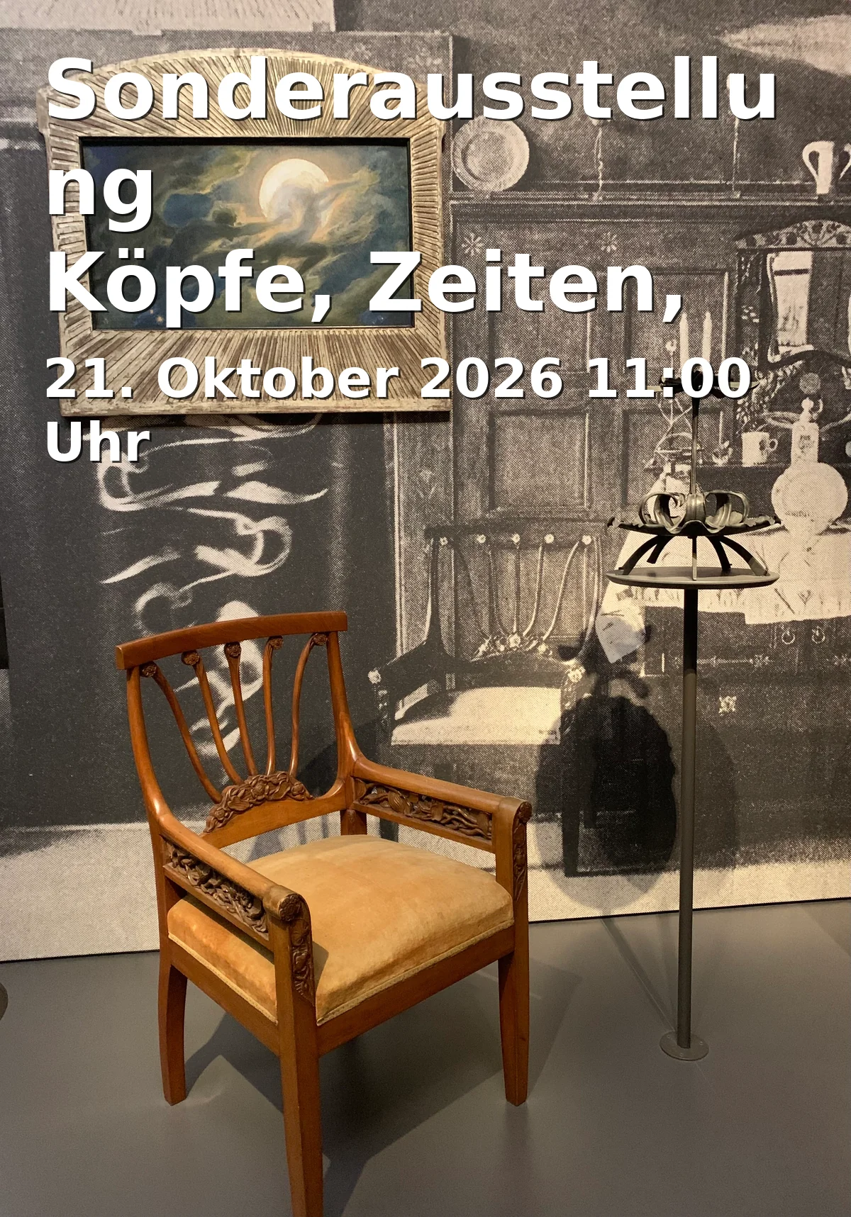 Event: Sonderausstellung Köpfe, Zeiten, Geschichte(n) - Michael Mathias Prechtl zum 100. Geburtstag