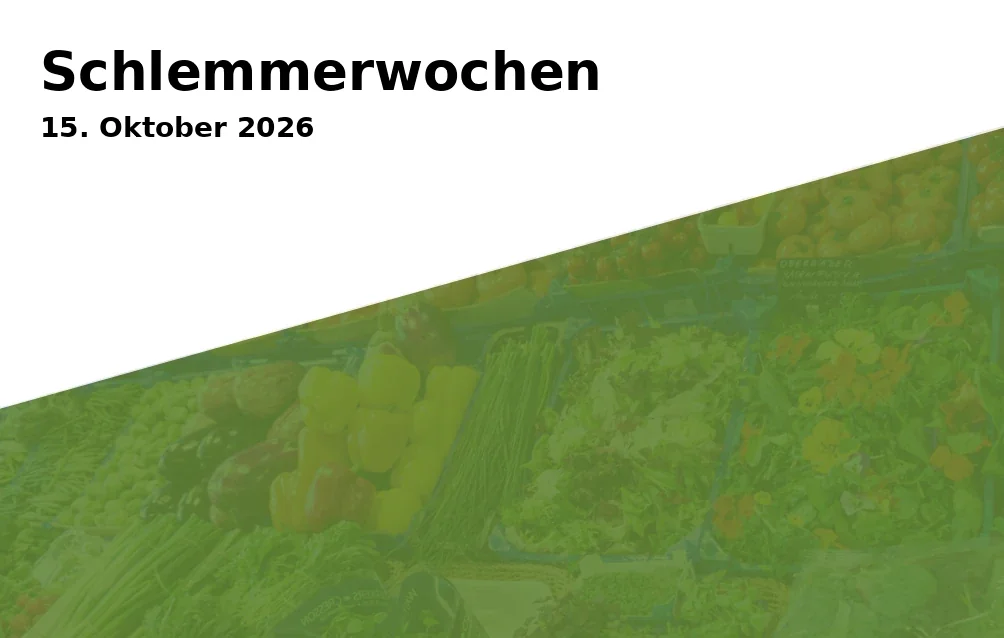 Event: Schlemmerwochen
