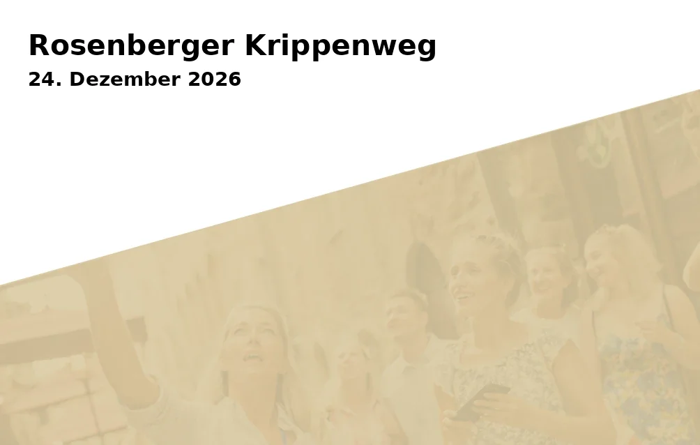 Event: Rosenberger Krippenweg