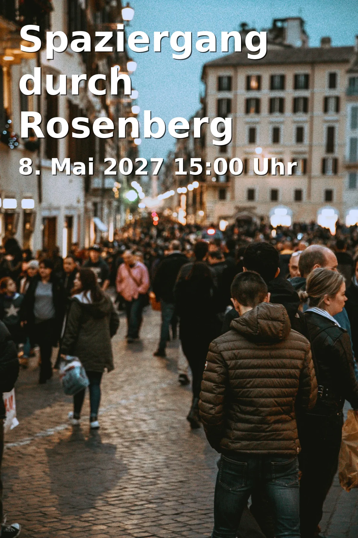 Event: Walk through Rosenberg