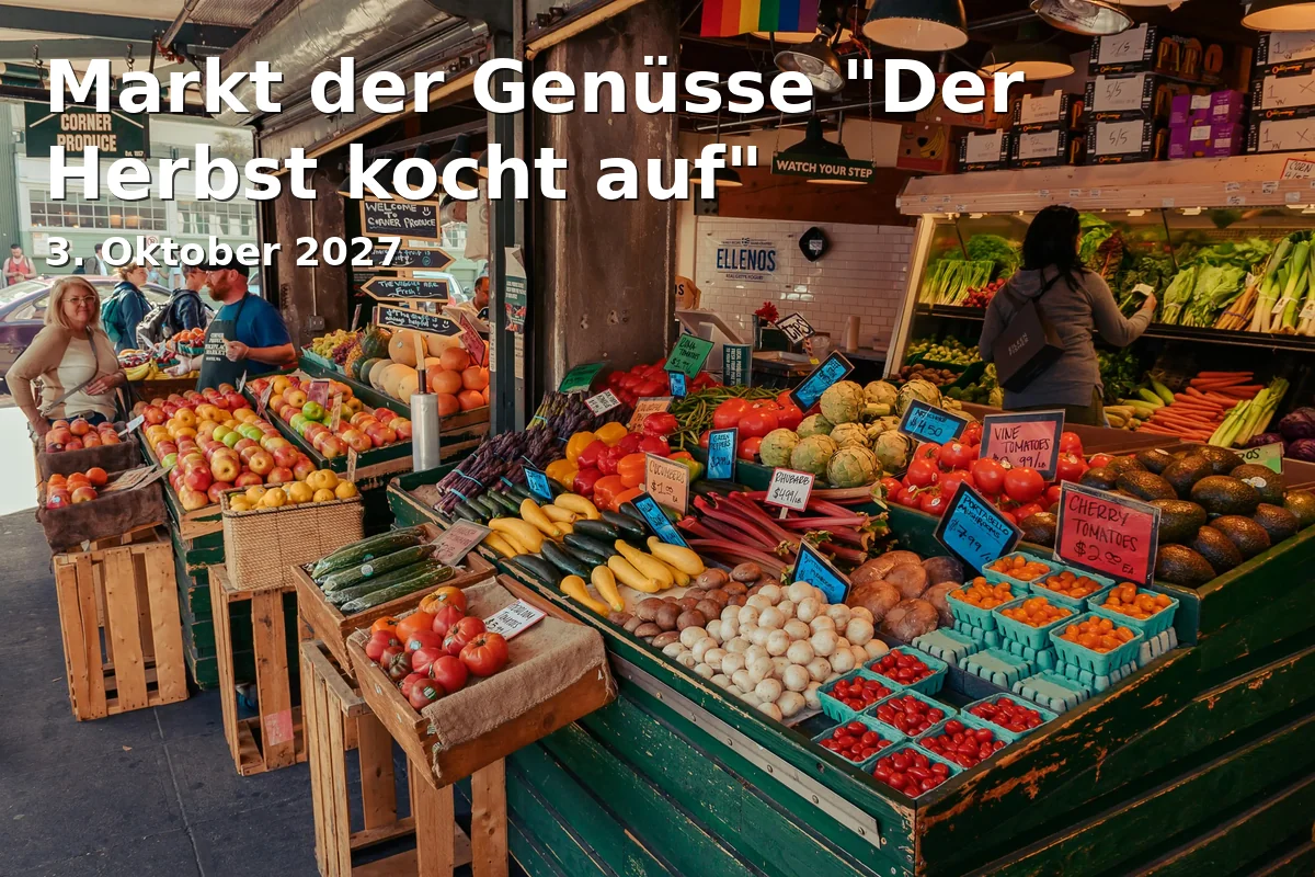 Event: Market of Delights "Autumn Cooks Up"