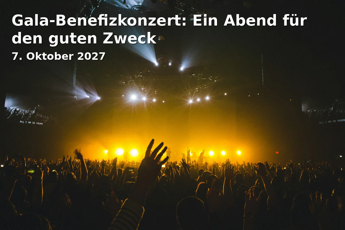 Event: Gala-Benefizkonzert: Ein Abend für den guten Zweck in Stadthalle am Schloss, Schlossplatz 1, 63739 Aschaffenburg on 7. Oktober 2027