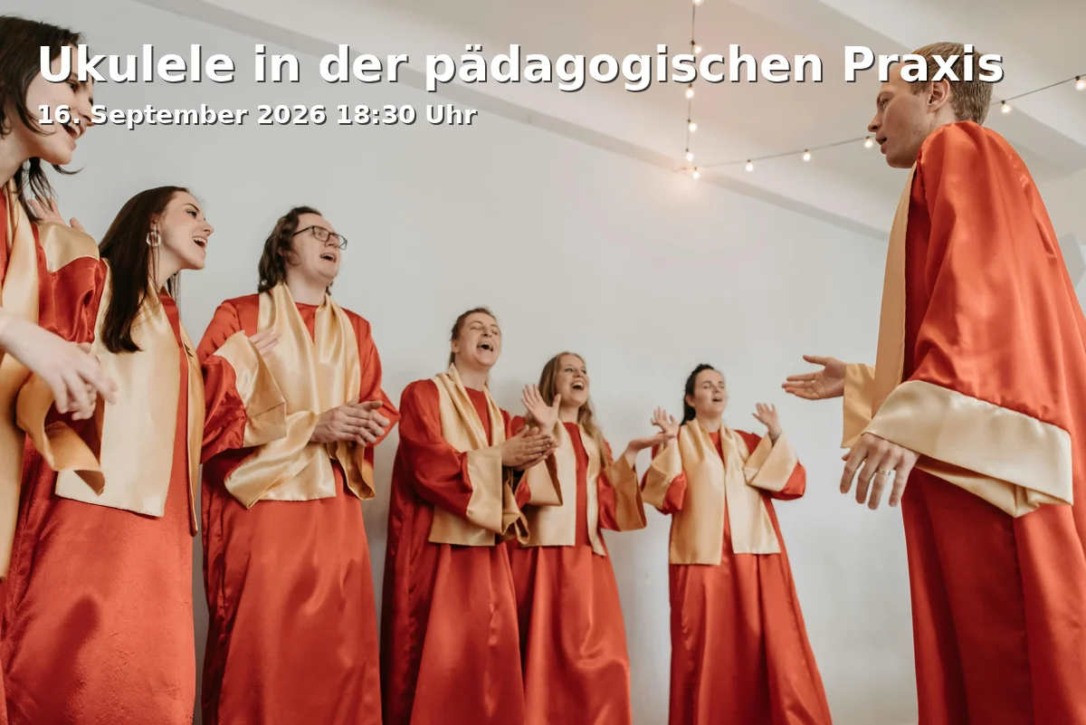 Event: Ukulele in der pädagogischen Praxis in Marimba Musikinstrumente, Westerfeldstraße 44, 33611 Bielefeld on 16. September 2026