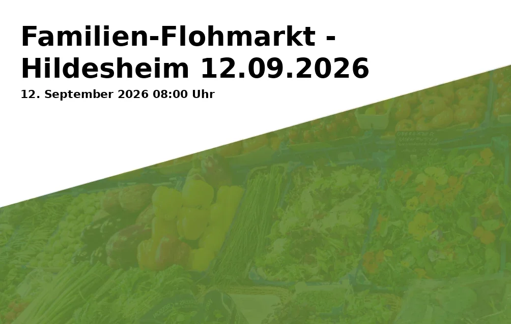 Event: Familien-Flohmarkt - Hildesheim 12.09.2026