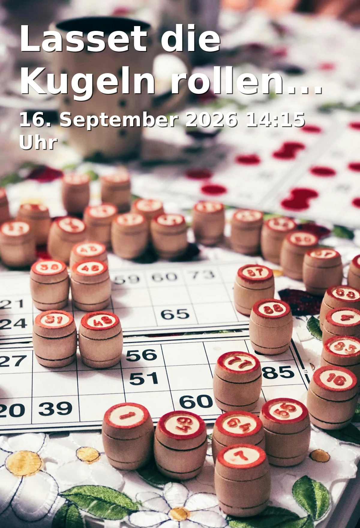 Event: Lasset die Kugeln rollen... in Quartiersladen Schalke, Liboriusstraße 63a, Gelsenkirchen on 16. September 2026