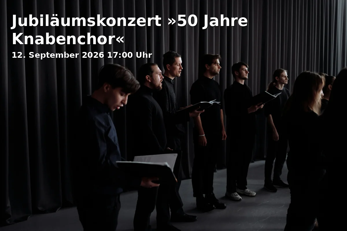 Event: Anniversary Concert '50 Years Boy Choir'