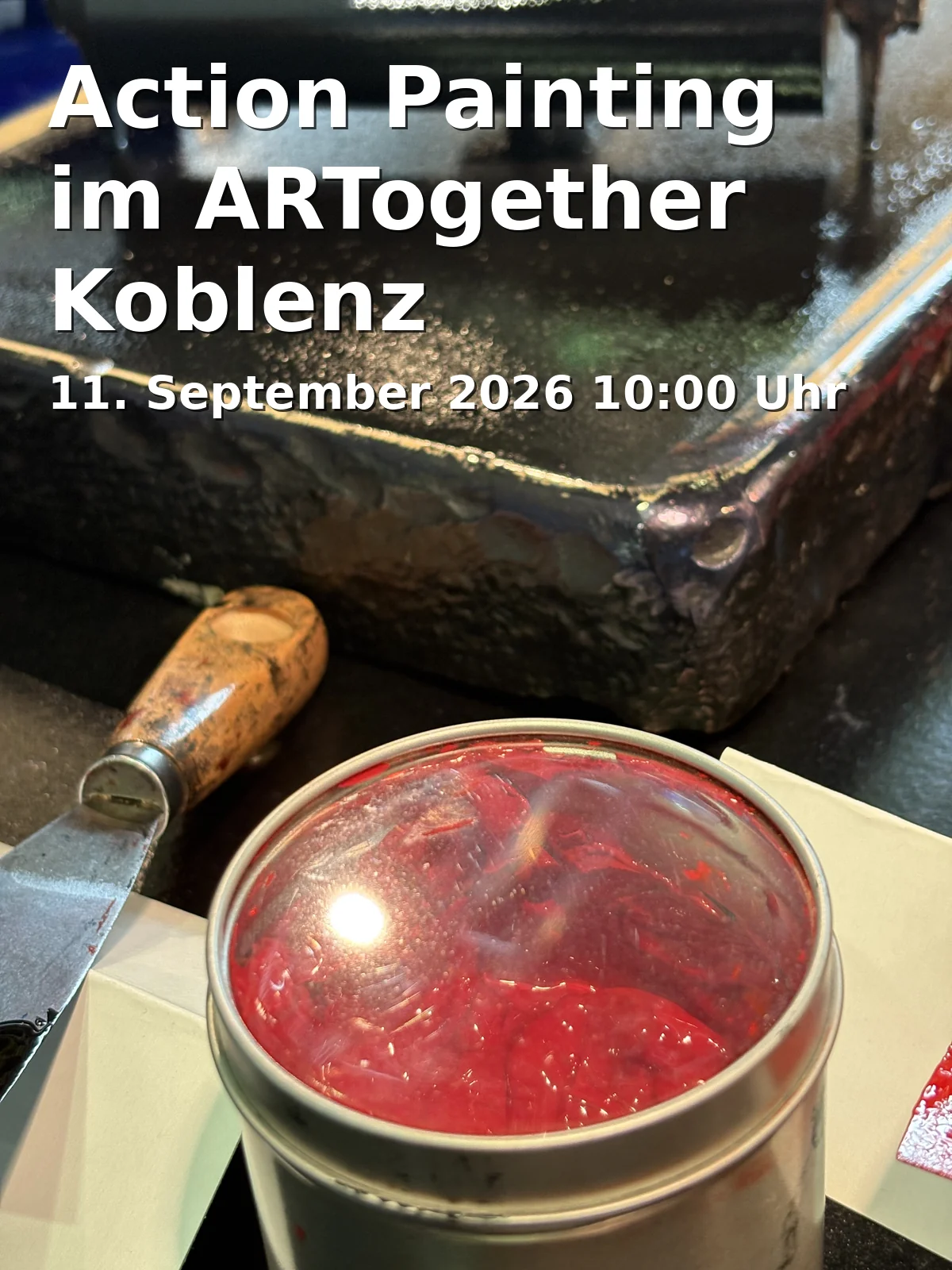 Action Painting im ARTogether Koblenz