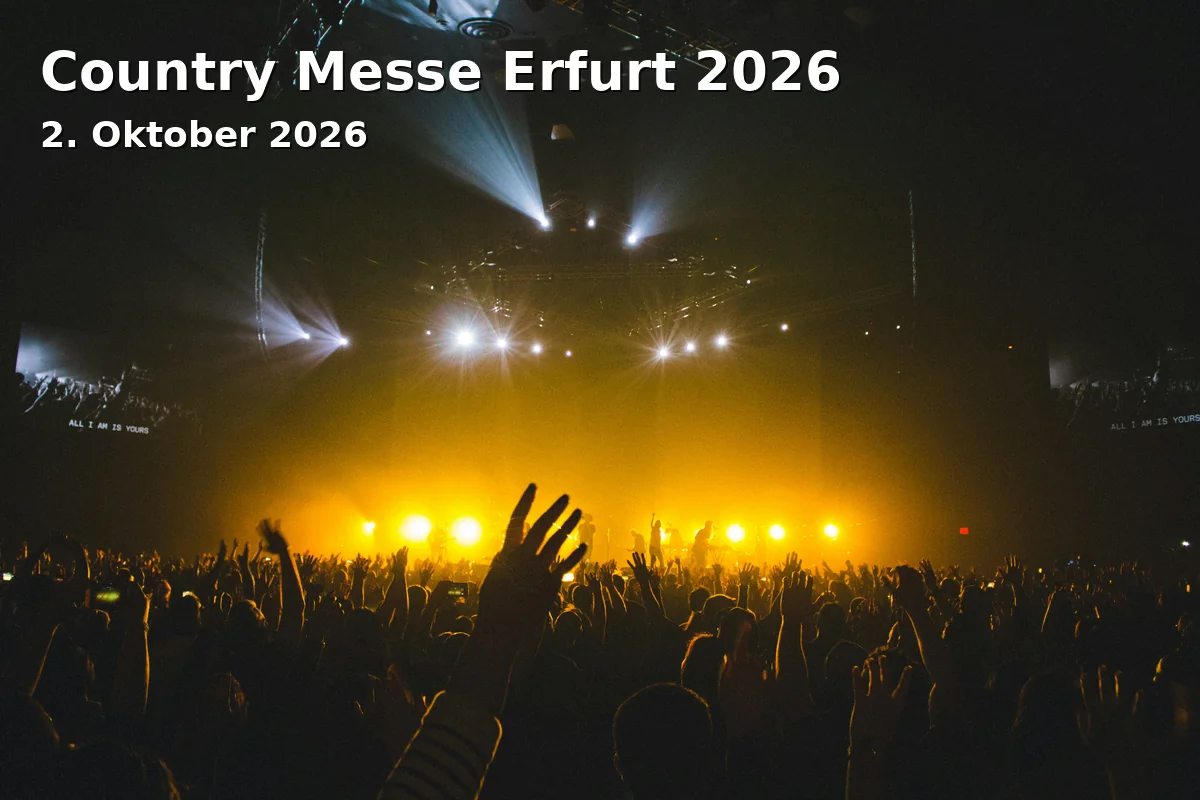 Event: Country Messe Erfurt 2026 in Messe Erfurt, Gothaer Str. 34, 99094 Erfurt on 2. Oktober 2026