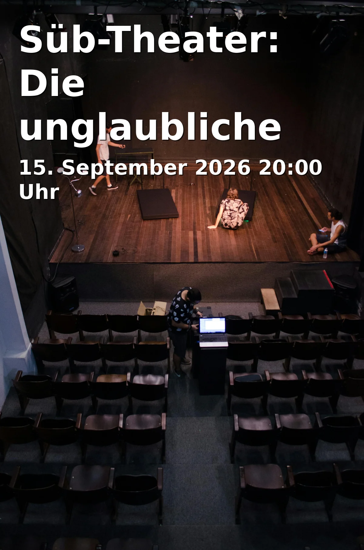 Event: Süb-Theater: Die unglaubliche Impro-Show in Neuneinhalb im Gerberhaus, Gerberplatz 1, 95445 Bayreuth on 15. September 2026