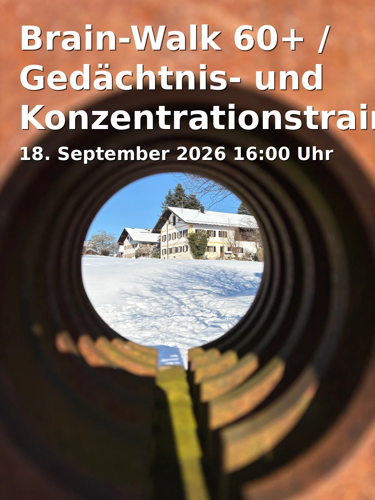 Event: Brain-Walk 60+ / Gedächtnis- und Konzentrationstraining in der Natur
