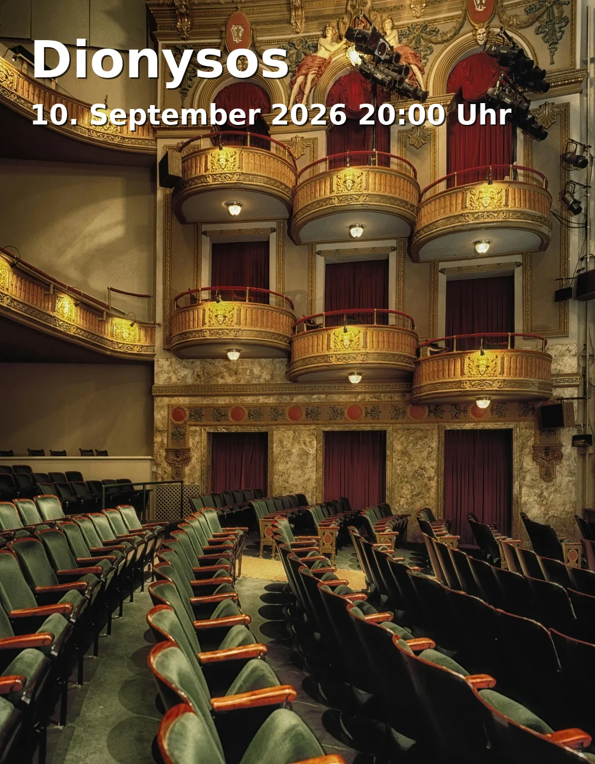 Event: Dionysos in Innenhof der Glyptothek, Königsplatz 3, 80333 München on 10. September 2026