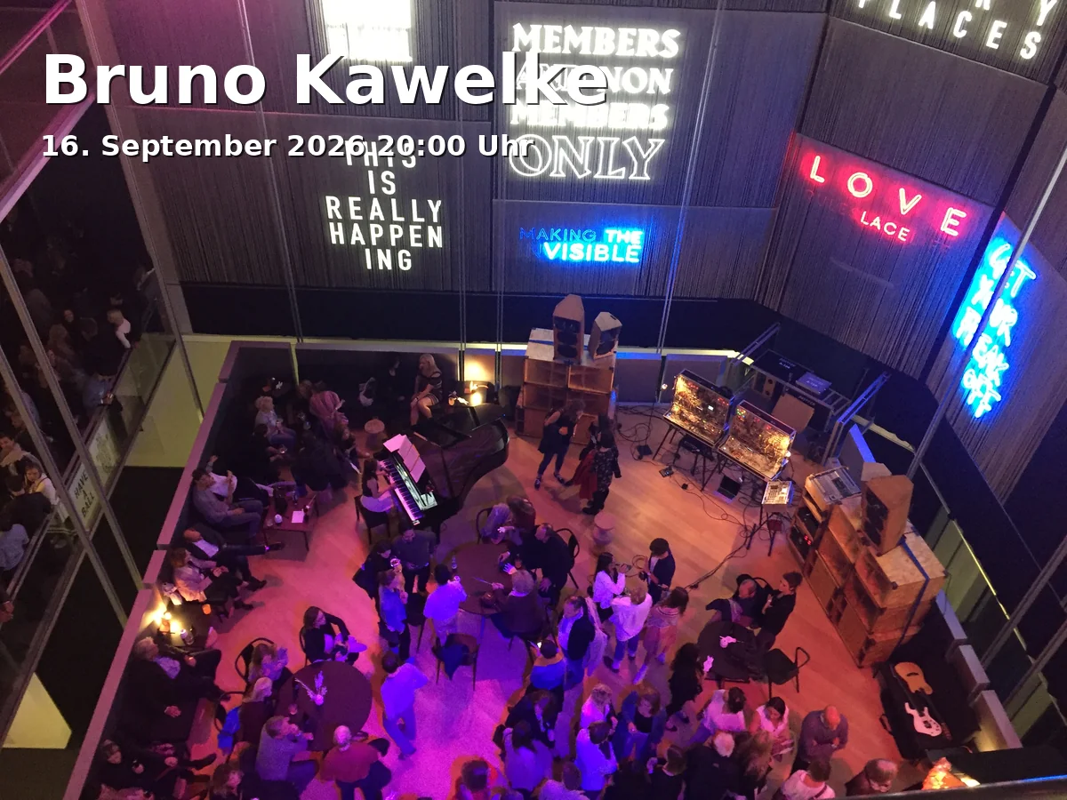 Event: Bruno Kawelke in Ampere im Muffatwerk, Zellstraße 4, 81667 München on 16. September 2026