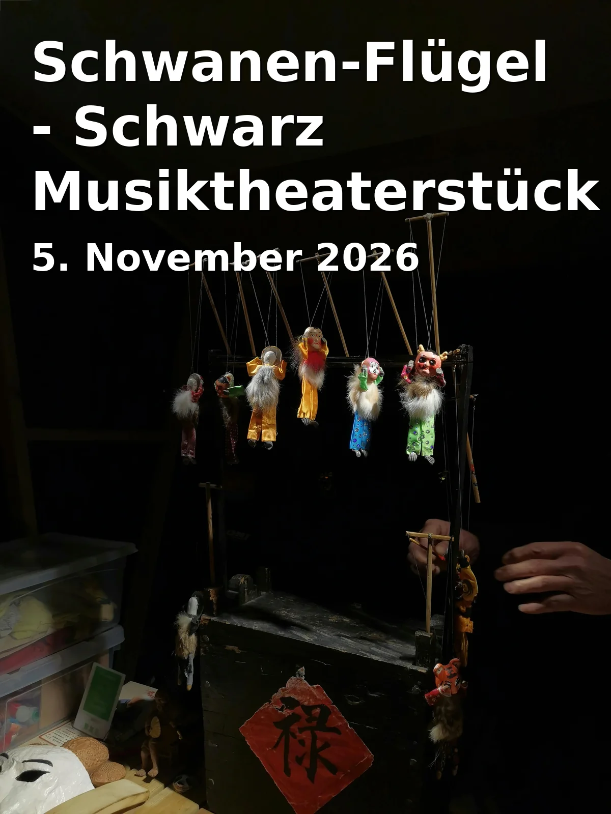 Event: Schwanen-Flügel - Schwarz Musiktheaterstück mit Beethoven und Schubert in Trinitatiskirche, Brahmsstraße 14, 53121 Bonn on 5. November 2026