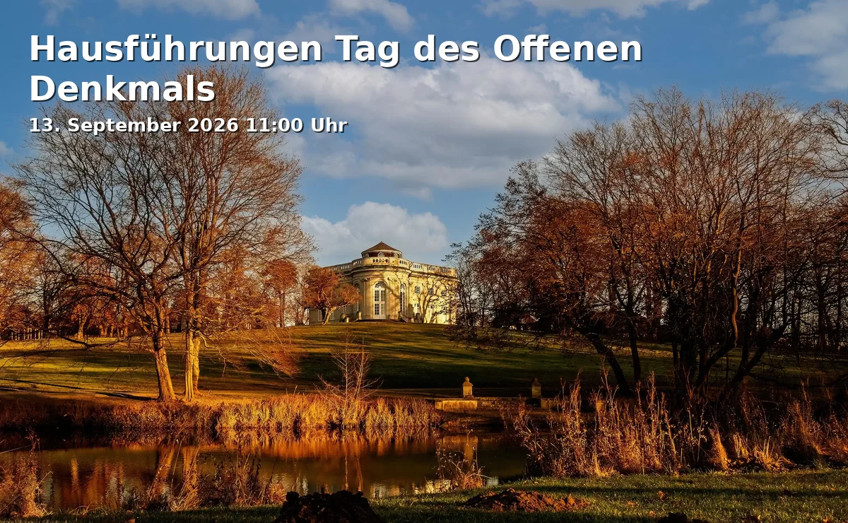 Event: Hausführungen Tag des Offenen Denkmals in Schlaraffia Brunsviga e.V., Hochstraße 21, 38102 Braunschweig on 13. September 2026