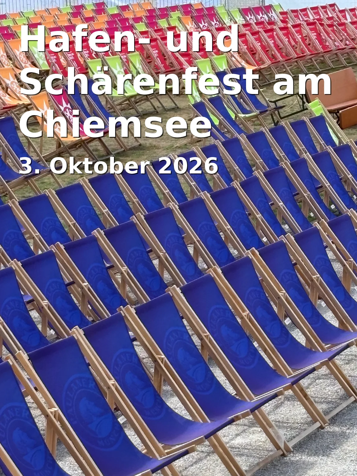 Event: Hafen- und Schärenfest am Chiemsee in Priener Schären, Priener Hafen, 83209 Prien am Chiemsee on 3. Oktober 2026