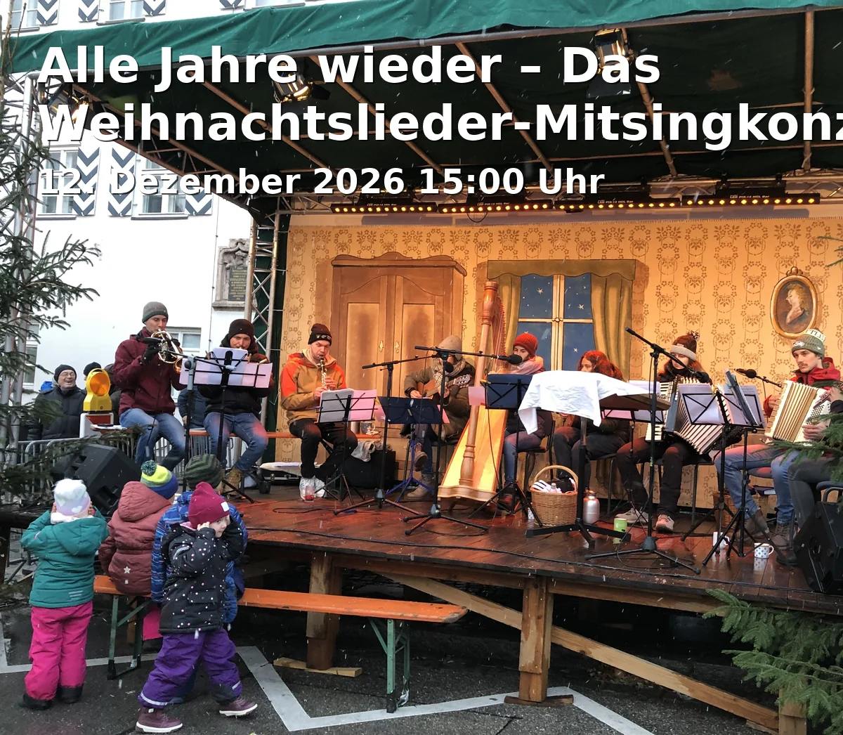 Event: Alle Jahre wieder – Das Weihnachtslieder-Mitsingkonzert