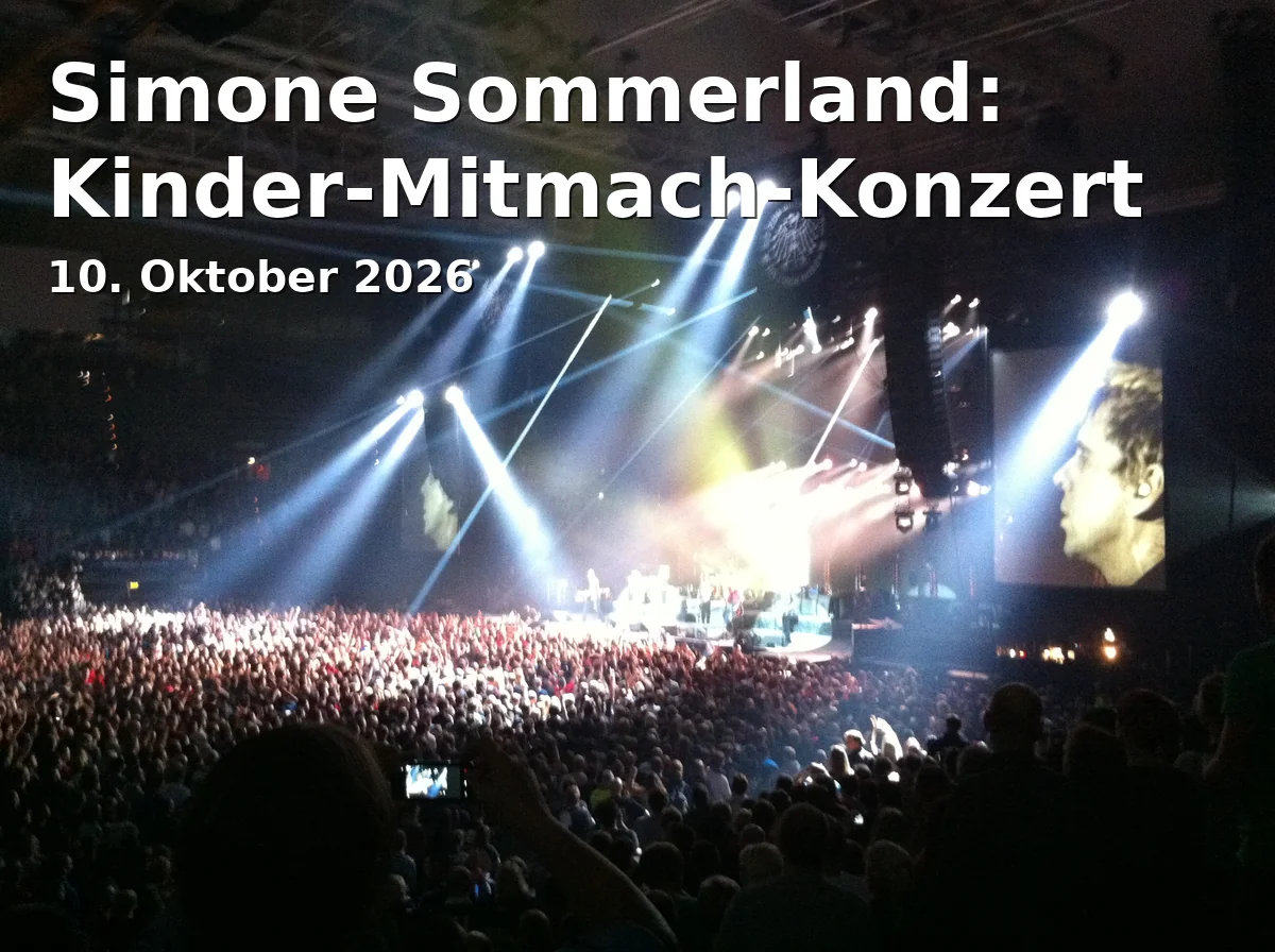 Event: Simone Sommerland: Kinder-Mitmach-Konzert