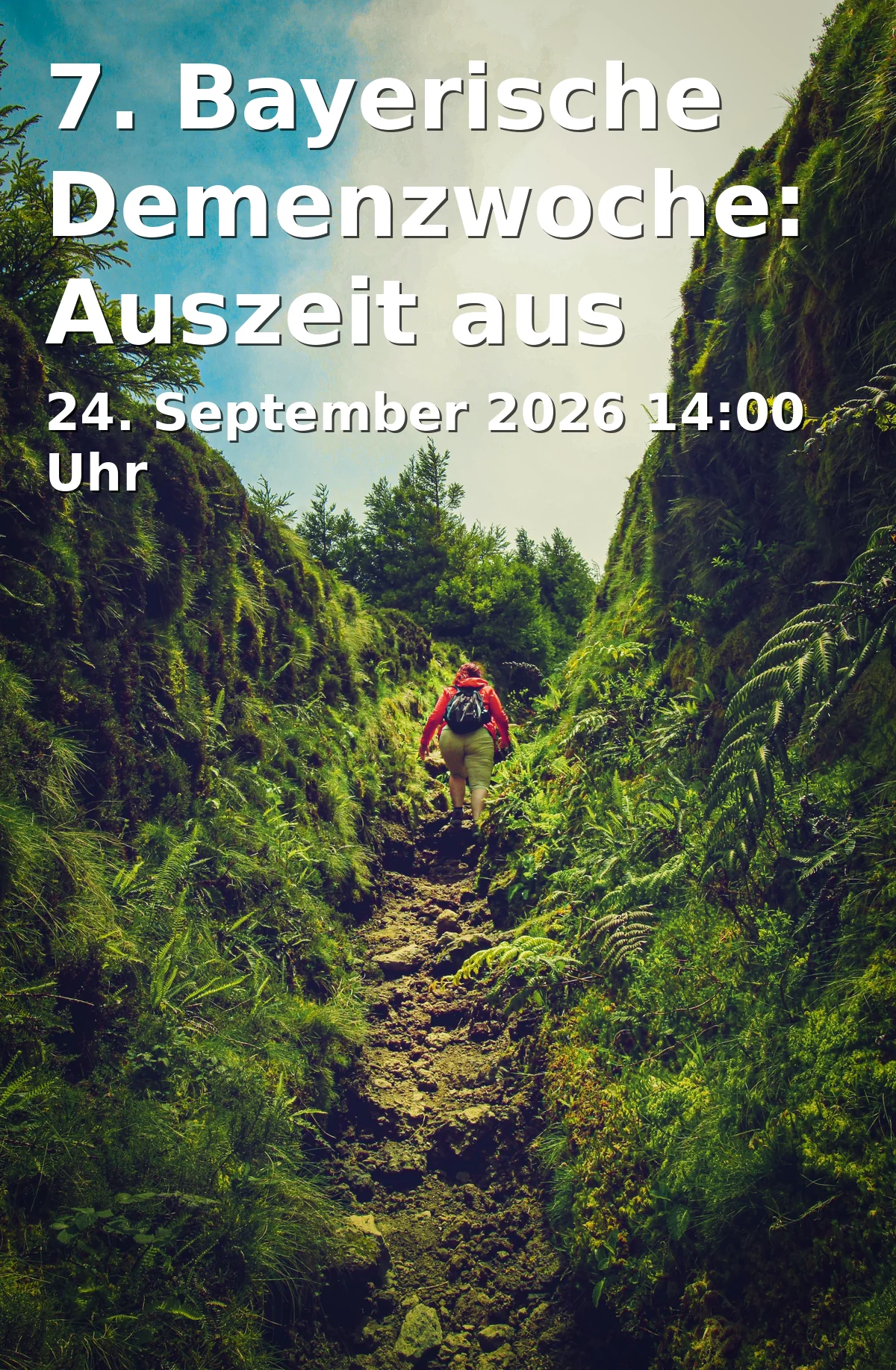 Event: 7. Bayerische Demenzwoche: Auszeit aus dem (Pflege-)Alltag