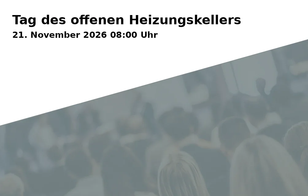 Event: Tag des offenen Heizungskellers