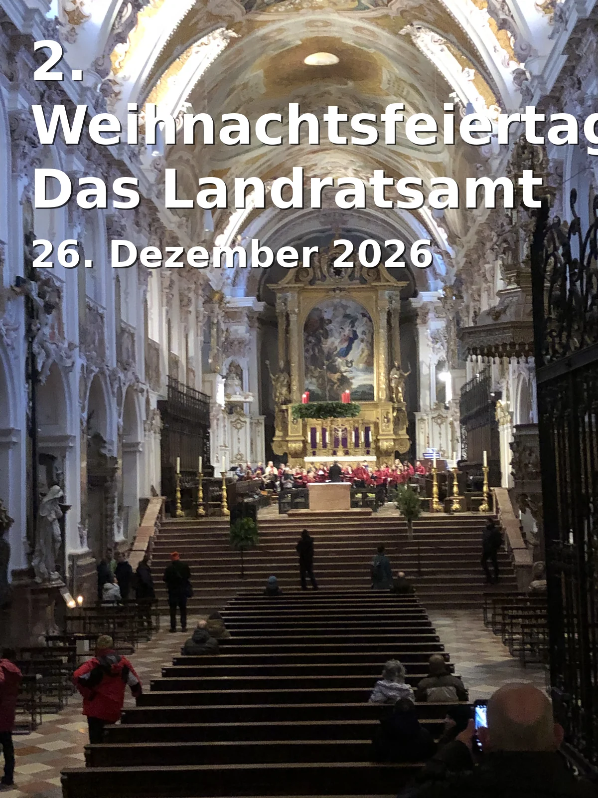 Event: 2. Weihnachtsfeiertag: Das Landratsamt Starnberg ist geschlossen