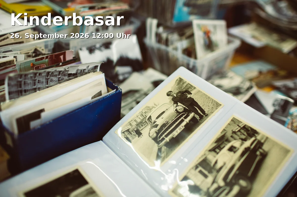 Event: Kinderbasar in Jurahalle Ebnat, Thurn-und-Taxis-Straße 25, 73432 Aalen-Ebnat on 26. September 2026