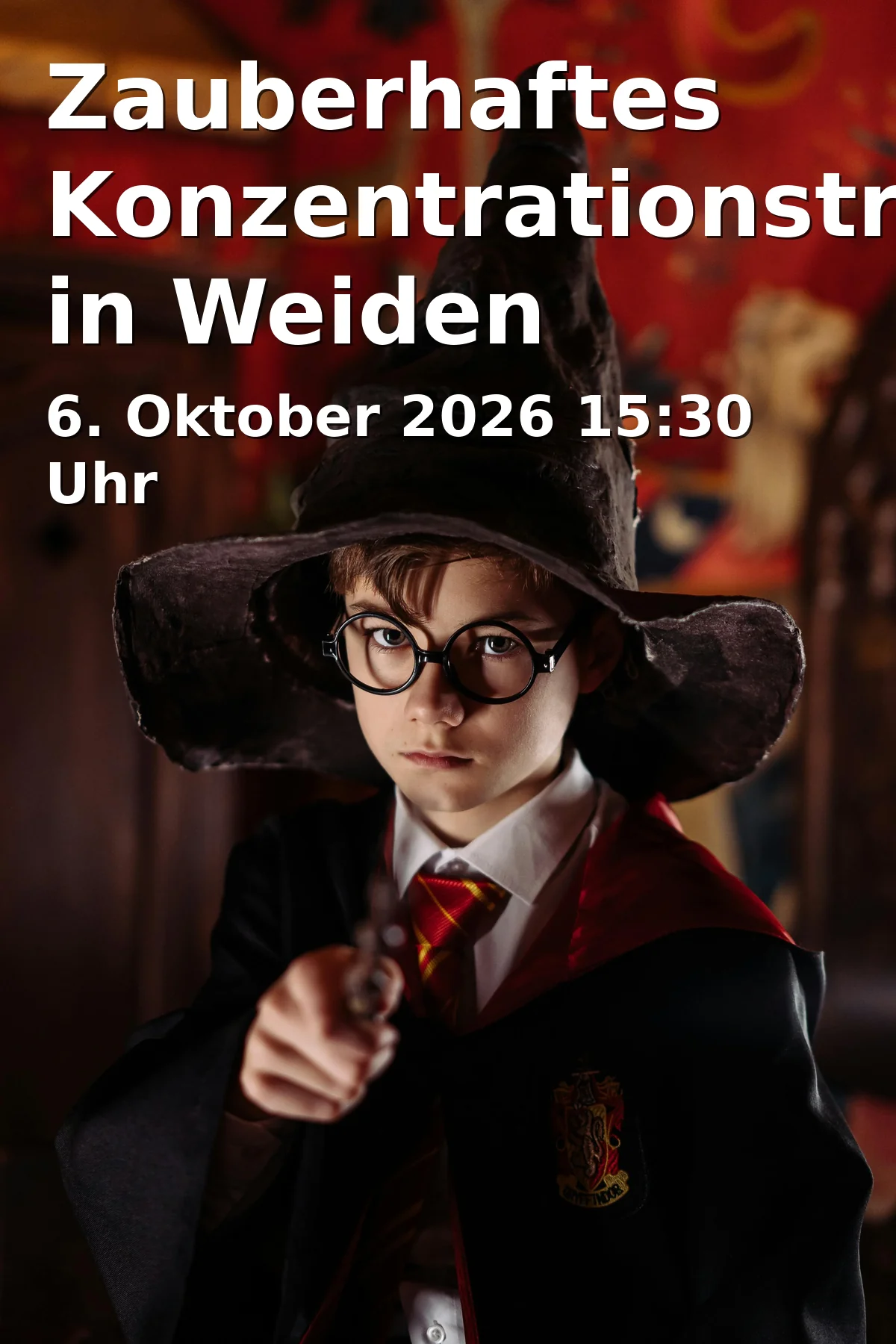 Event: Zauberhaftes Konzentrationstraining in Weiden in Herrmannstraße 6, 92637 Weiden i.d.OPf. on 6. Oktober 2026